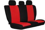 Autopoťahy pre Citroen C4 (II) 2010-2017 CARO červené 2+3