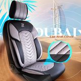 Autopoťahy pre Seat Leon (III) 2013-2020 DUBAI_Sivé 2+3