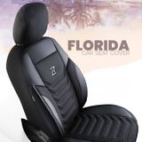Autopoťahy pre Honda Jazz (III) 2013-2020 FLORIDA_Sivé 2+3
