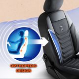 Autopoťahy pre Seat Ibiza (III) 2002-2008 FLORIDA_Sivé 2+3