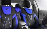 Autopoťahy pre Dacia Duster (II) 2017-up PARS_Modré 2+3