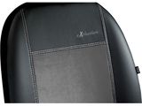 Autopoťahy pre Hyundai i10 (I)  2007-2013 Exclusive Alcantara - sivé 2+3