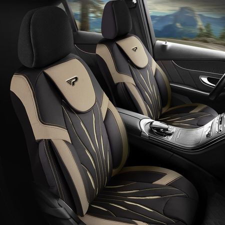 Autopoťahy pre BMW 2 F23 Cabrio 2014-2017 PARS_Béžové 2+3