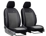 Autopoťahy pre Seat Ibiza (III) 2002-2008 Exclusive Alcantara - sivé 1+1, predné