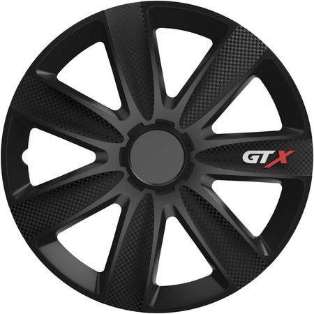 Puklice pre Alfa Romeo GTX Carbon 15" Black 4ks