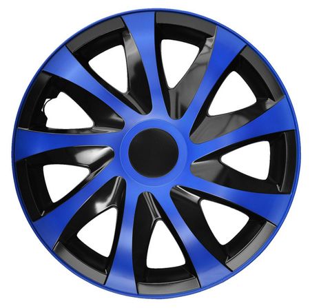 Puklice pre Opel Draco CS 15" Blue & Black 4ks