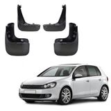 Zásterky (blatníky) Volkswagen Golf 6 2008-2012 Hatchback 4pcs, nie je kompatibilný s R-Line version!